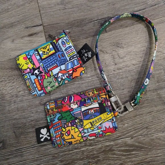 tokidoki Handbags - Tokidoki-Jujube Coin Purse and Card Wallet with Strap